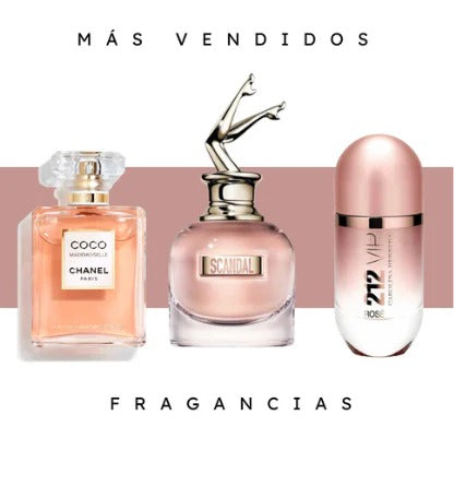 SCANDAL | COCO MADEMOISELLE | 212 VIP ROSÉ + CREMA VICTORIA SECRET